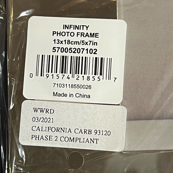 Vera Wang Infinity Photo Frame 🩶 - Picture 4 of 11